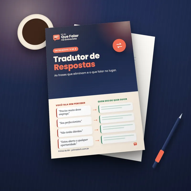 Mockup Tradutor de Respostas